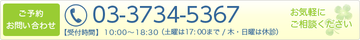 お問い合わせは03-3734-5367まで