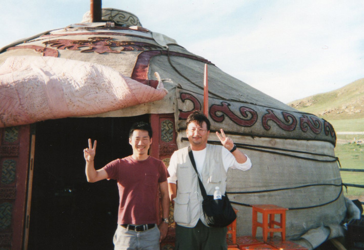 モンゴルの大草原